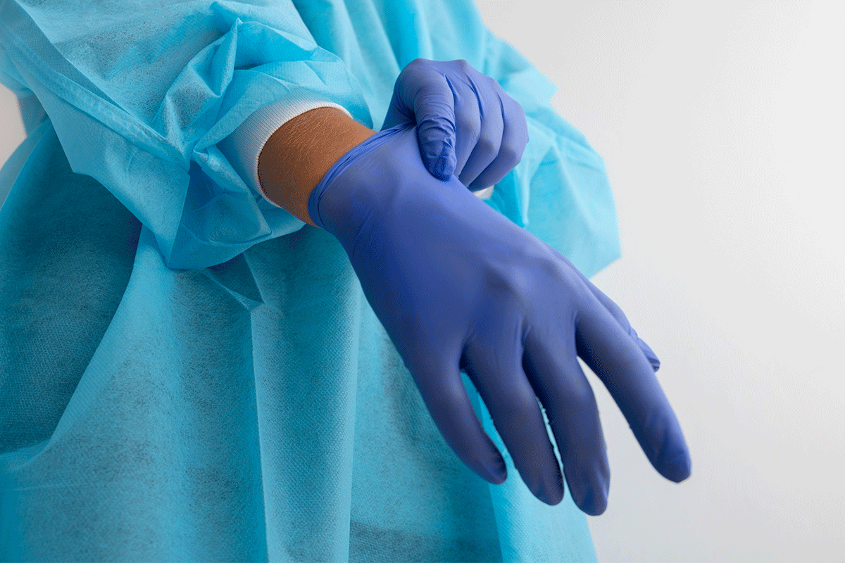 Rękawiczki nitrylowe Master Glove