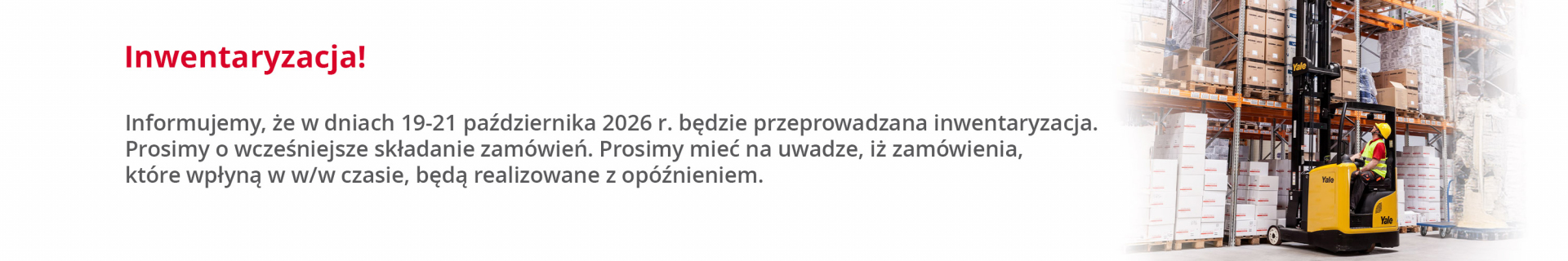 Baner strony głównej