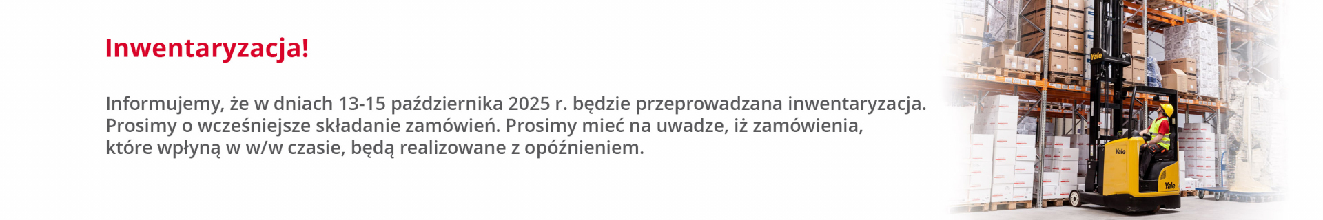Baner strony głównej