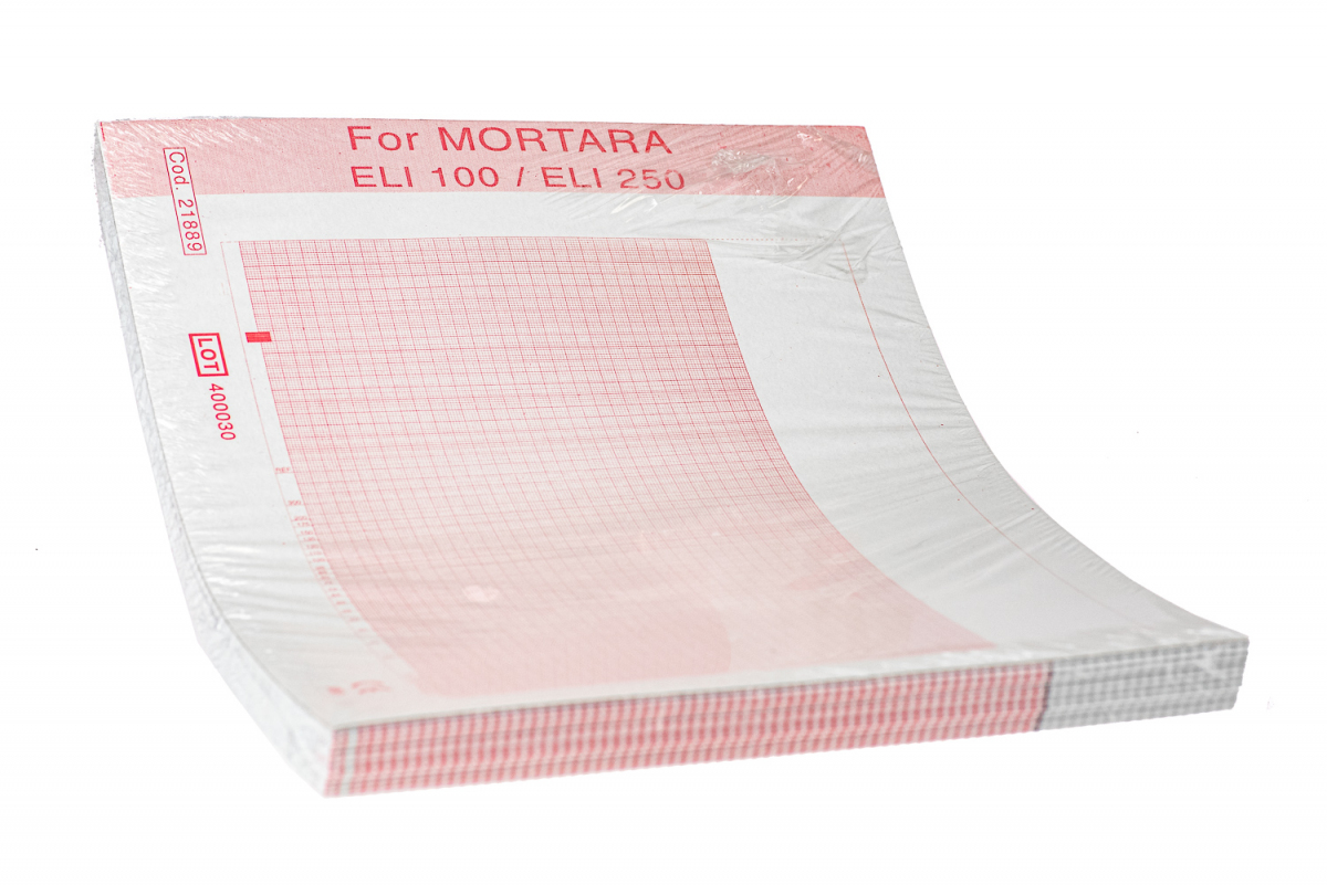 Papier EKG do Mortara Eli 250, 215 x 280 mm, 200 kartek, 1 szt.