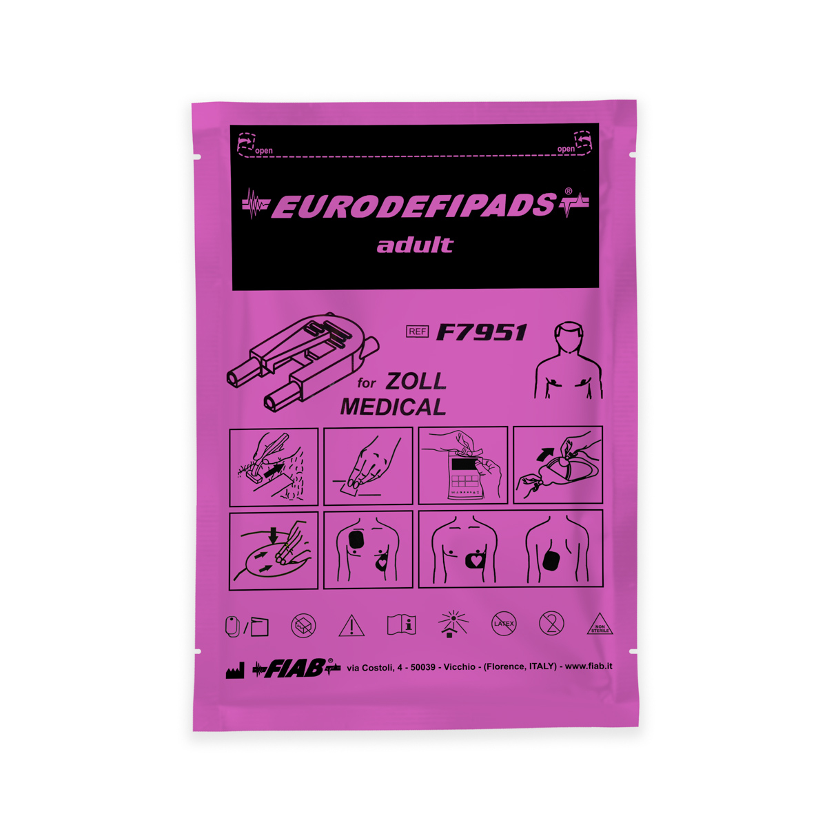 Elektrody do defibrylacji dla dorosłych, Zoll Medical, 1 opk.