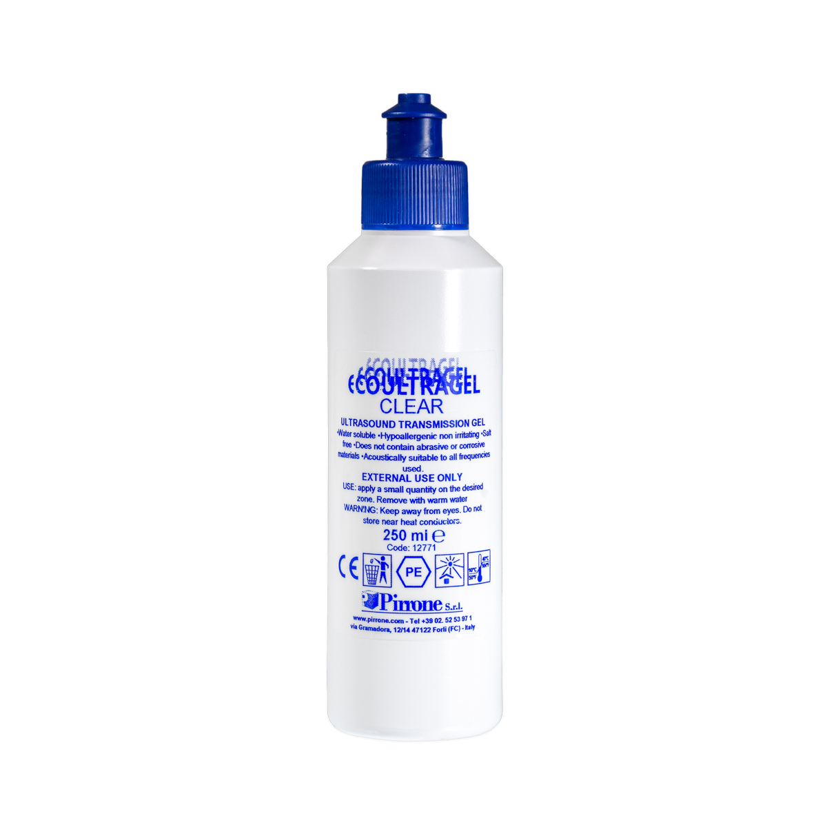 Żel do USG Ecoultragel, 250 ml, bezbarwny, 1 szt.