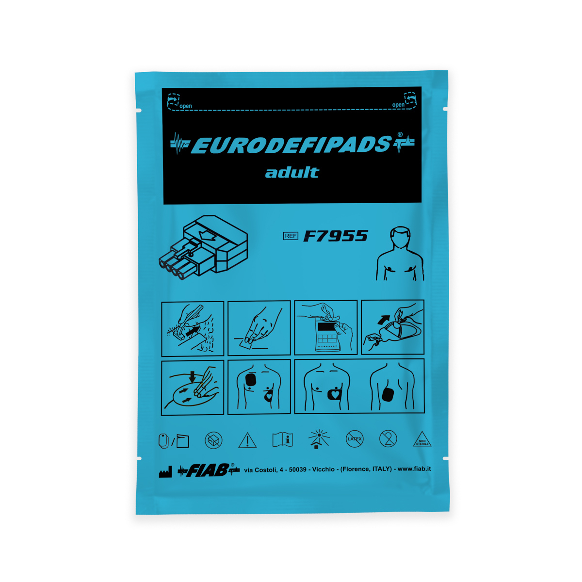 Elektrody do defibrylacji dla dorosłych, Nihon Kohden, 1 opk.