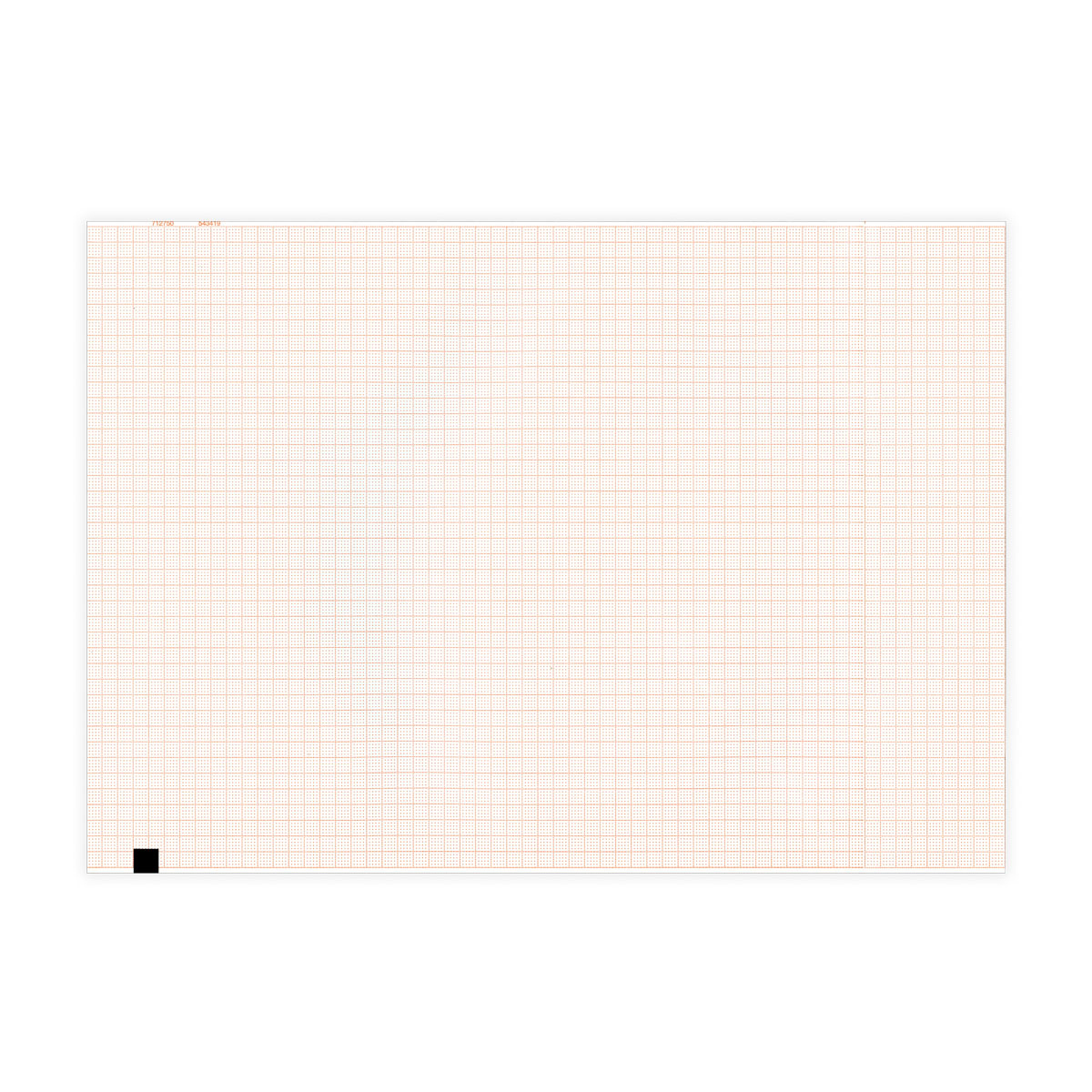 Papier EKG do GE Hellige Cardiosmart 1200, MAC 1200/1600/2000, 210 x 295 mm, 150 kartek, 1 szt.