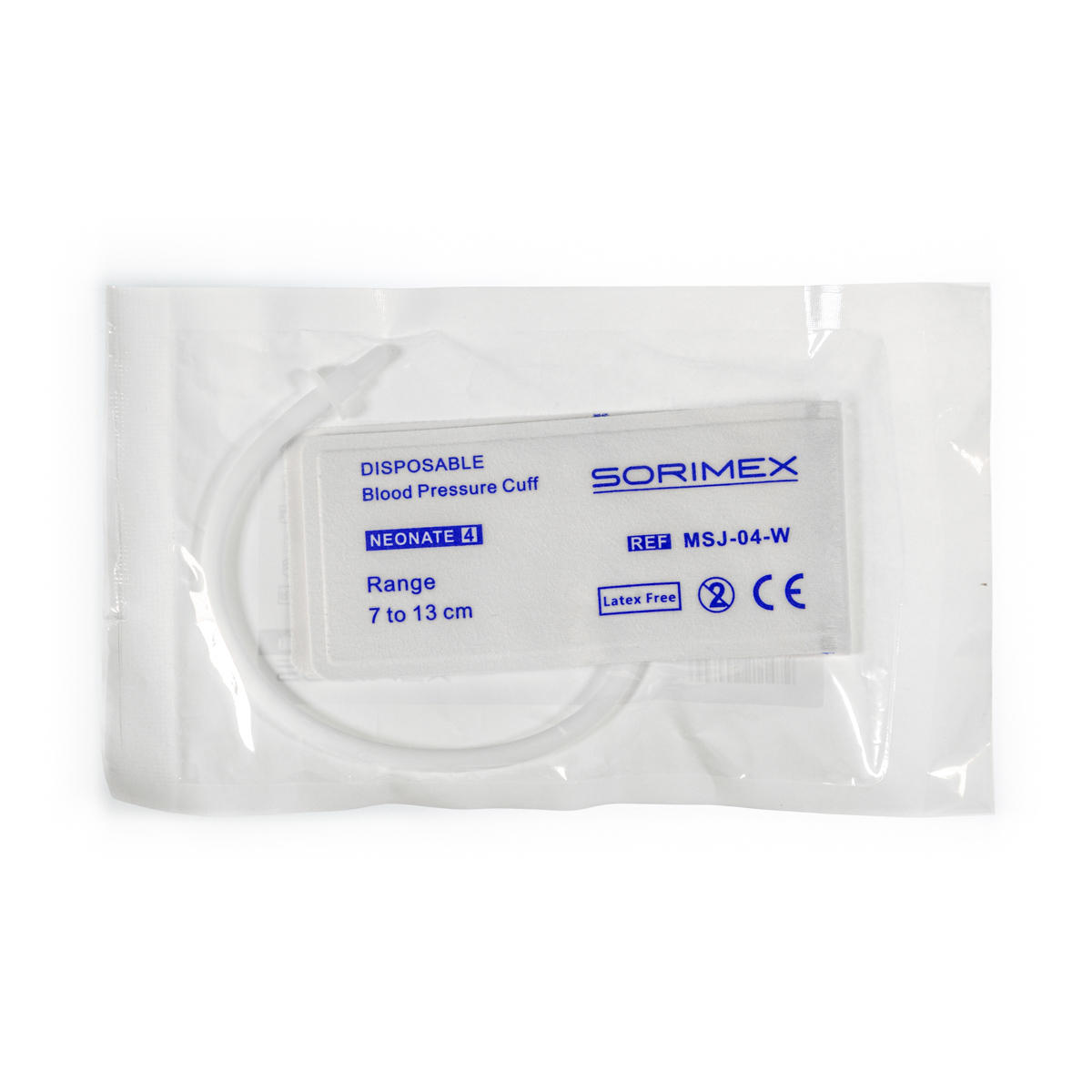 Mankiet NIBP do pomiaru ciśnienia j.u. z włókniny, dla noworodków, 7-13 cm, 1 szt.