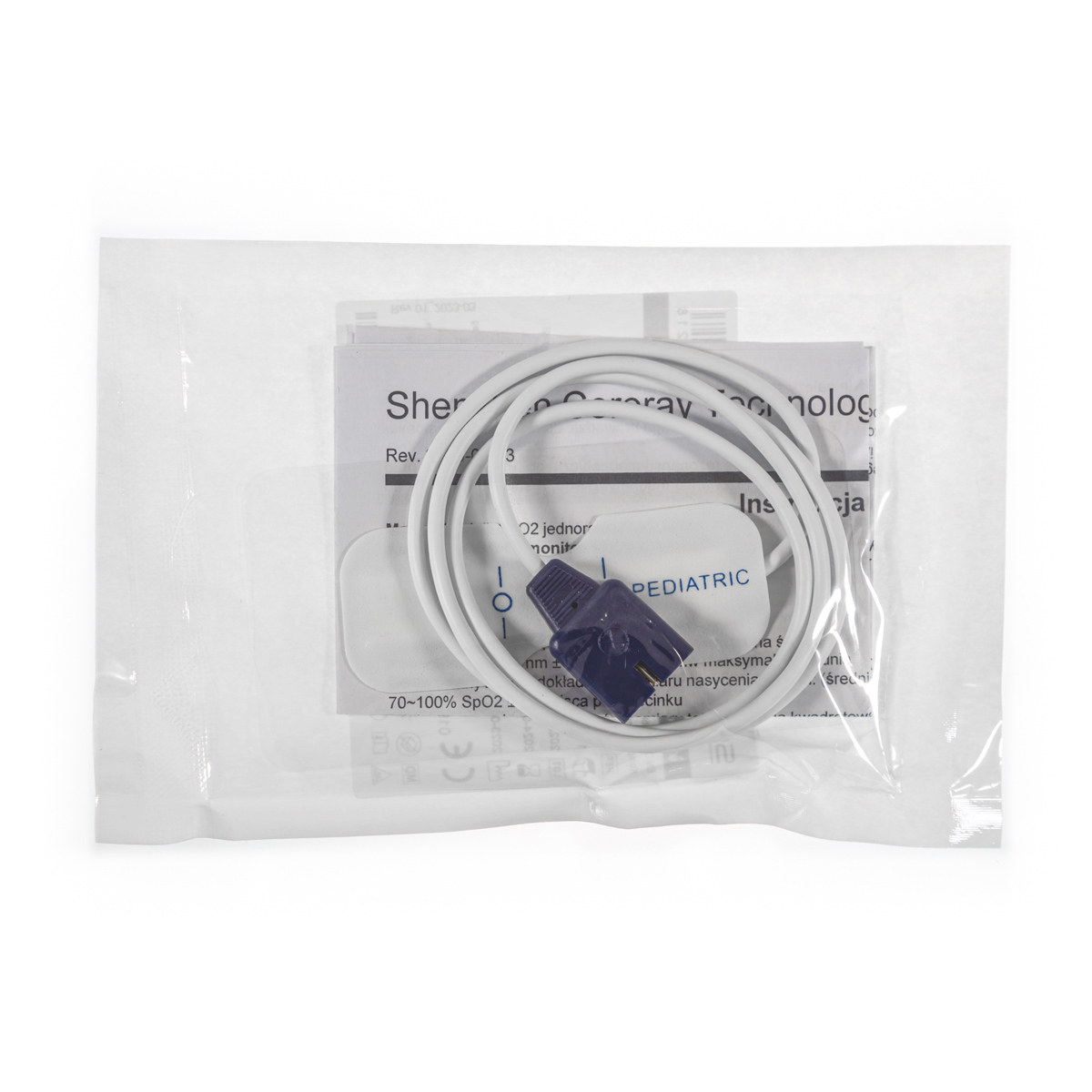 Czujnik SpO2 j.u. do Nellcor OxiMax, piankowy z klejem dla dzieci, dł. 90 cm, 1 szt.