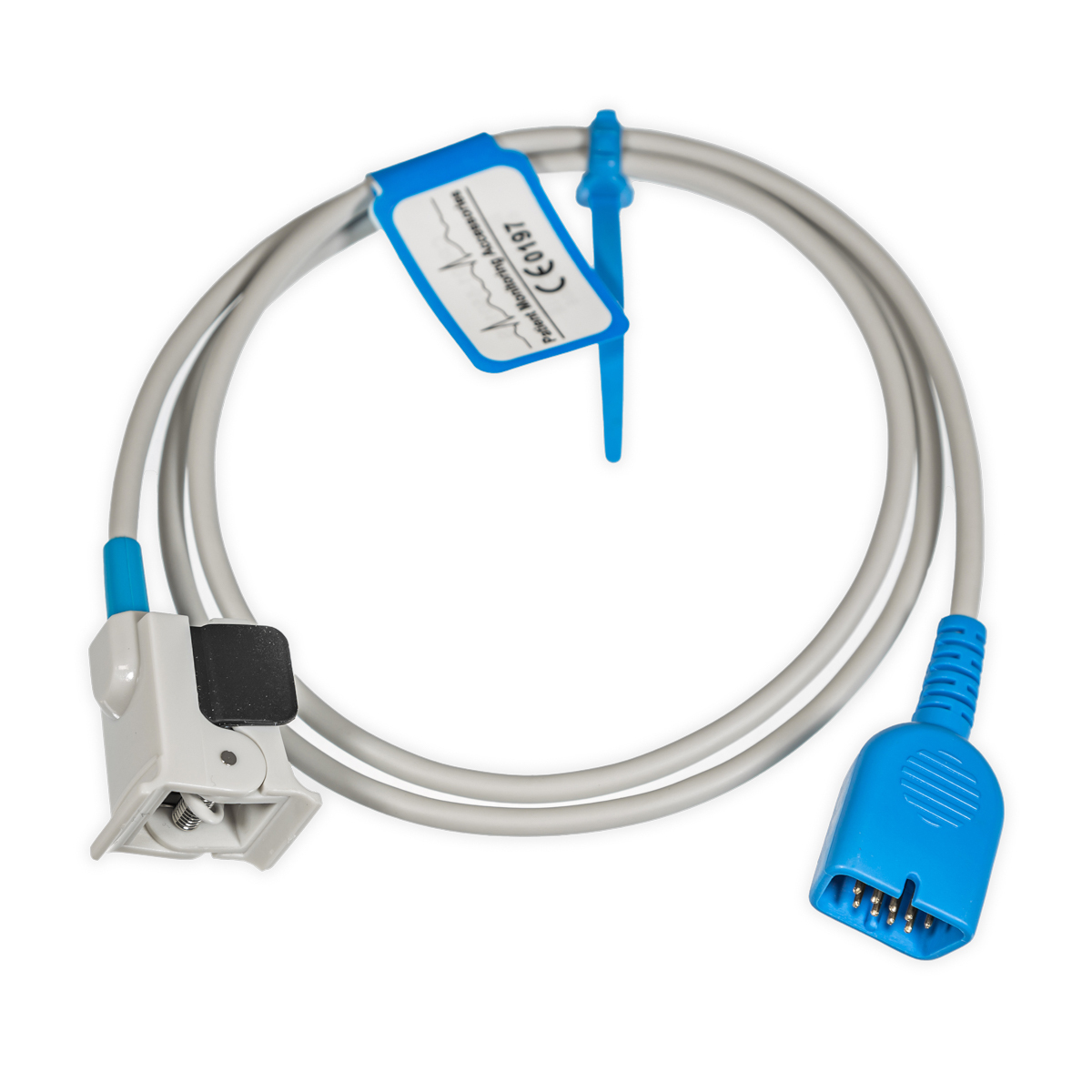 Czujnik SpO2 w.u. do Nihon Kohden, klips na palec dla dzieci, dł. 1 m, 1 szt.