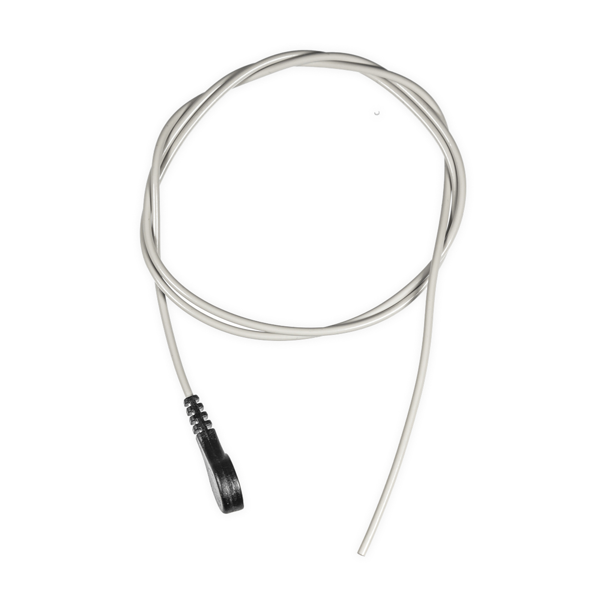 Przewód dołączeniowy EKG, zatrzask, bez zakończenia, dł. 70 cm, czarny, 1 szt.