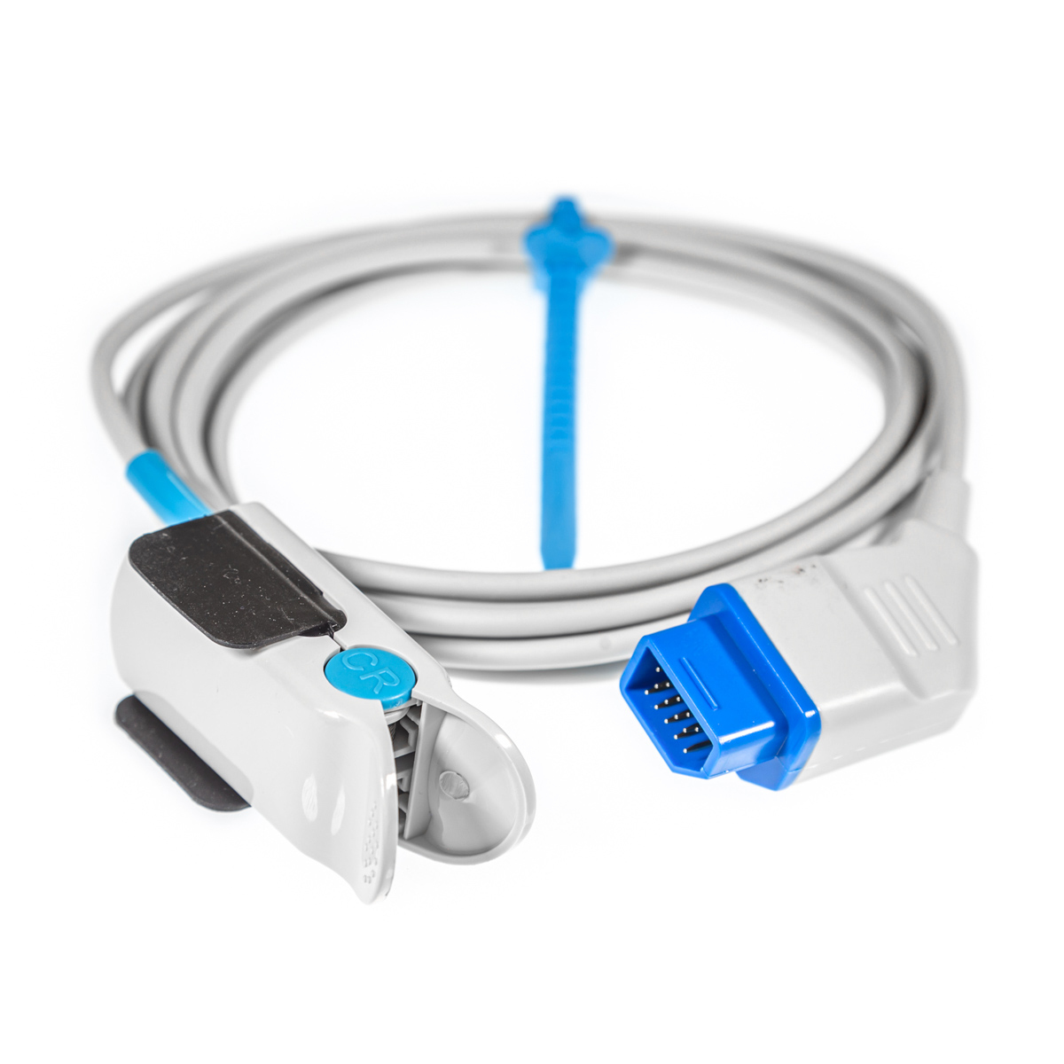 Czujnik SpO2 w.u. do Nihon Kohden, klips na palec dla dorosłych, dł. 3 m, 1 szt.