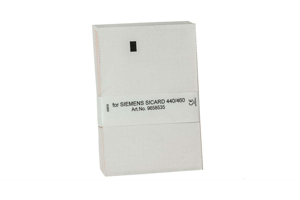 Papier EKG do Siemens Sicard 440 / 460, 148 x 100 mm, 400 kartek, 1 szt.