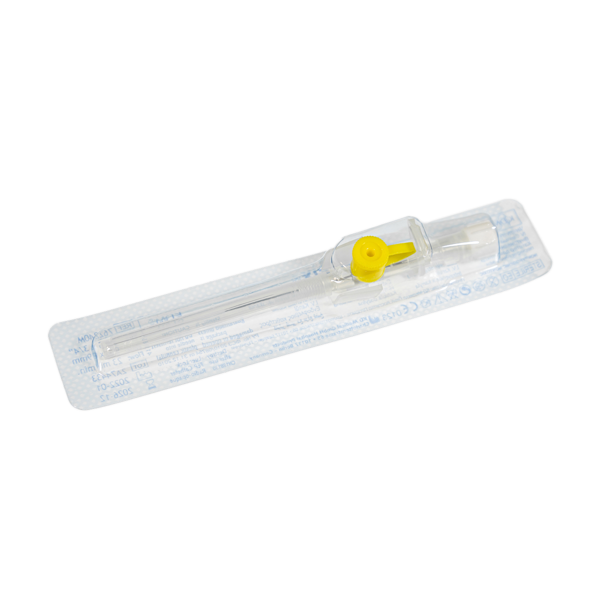 Kaniula dożylna z cewnikiem 24G 0.7 x 19 mm KD-Fix, 1 szt.