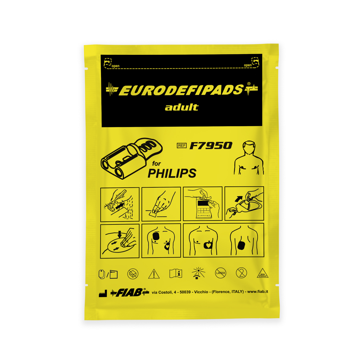 Elektrody do defibrylacji dla dorosłych, Philips, 1 opk.