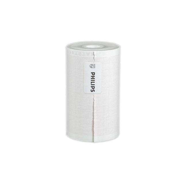 Papier EKG do defibrylatora Philips HeartStart Intrepid, 75 mm x 25 m, oryginalny, 1 szt.