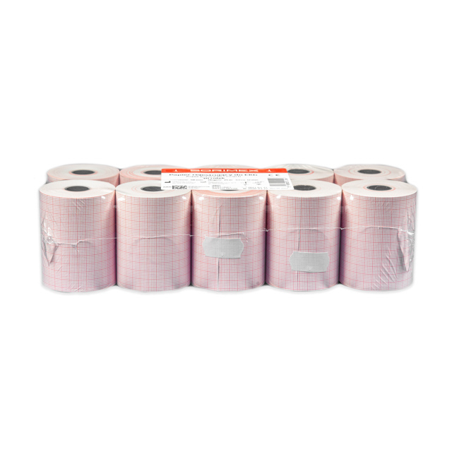 Papier EKG do Aspel AsCard B1 / B5 / B5 ECO / Mr Green / Mr Green 2, 58 mm x 25 m, 1 opk. - 10 szt.