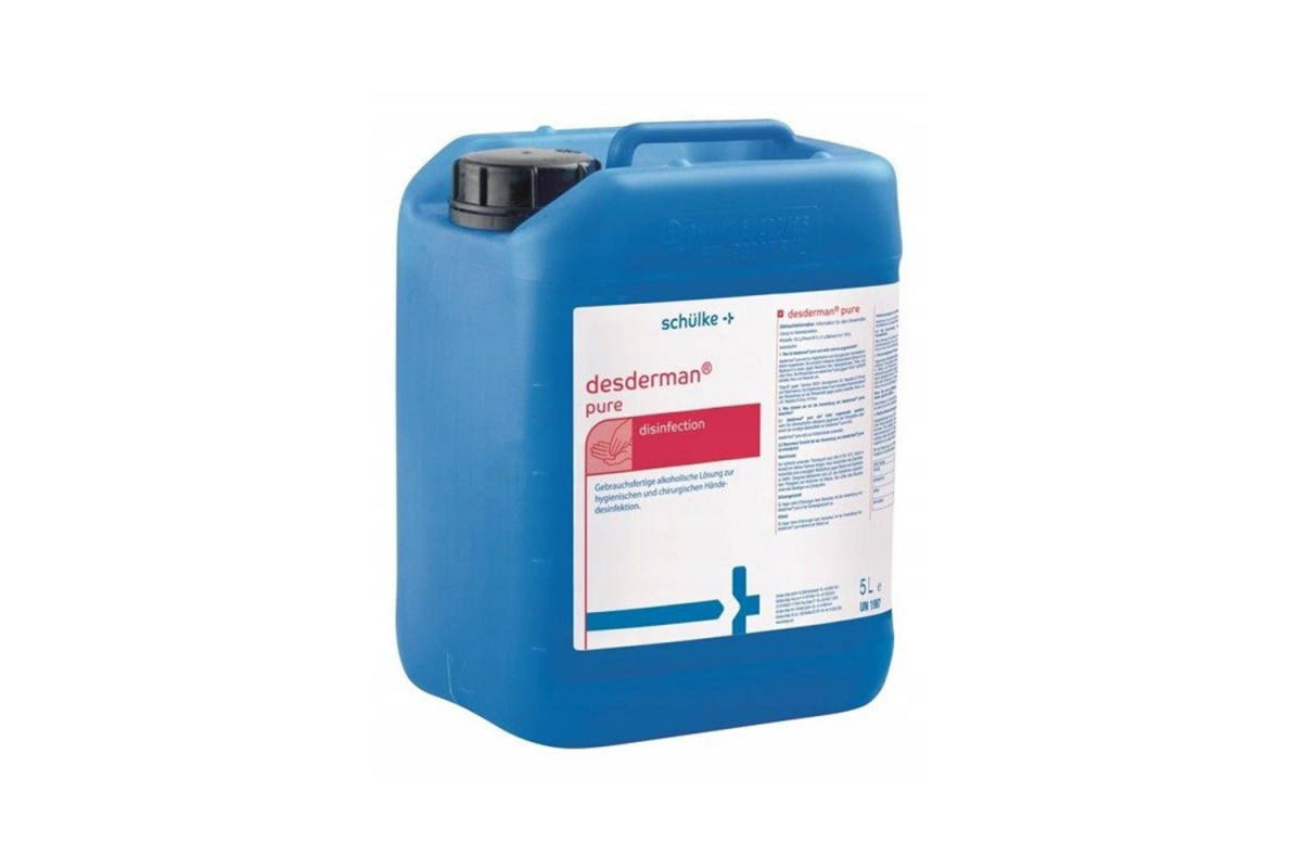 Płyn do dezynfekcji rąk schulke desderman pure, 5 L, kanister