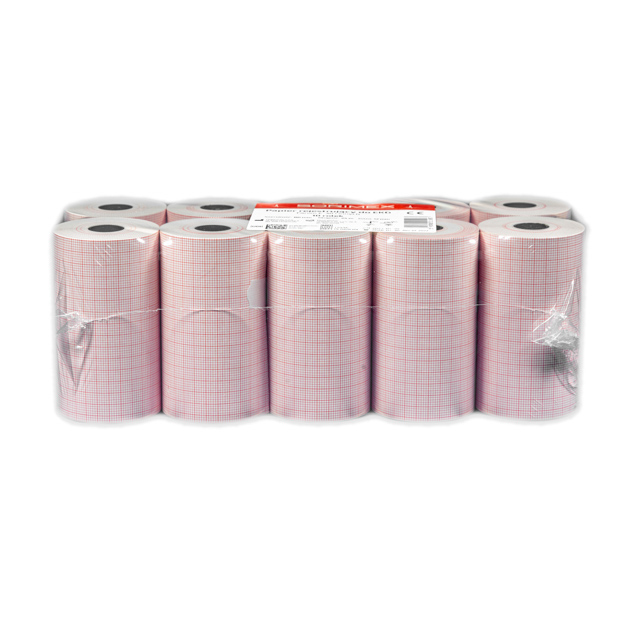 Papier EKG do Farum E-30G, 80 mm x 25 m, 1 opk. - 10 szt.