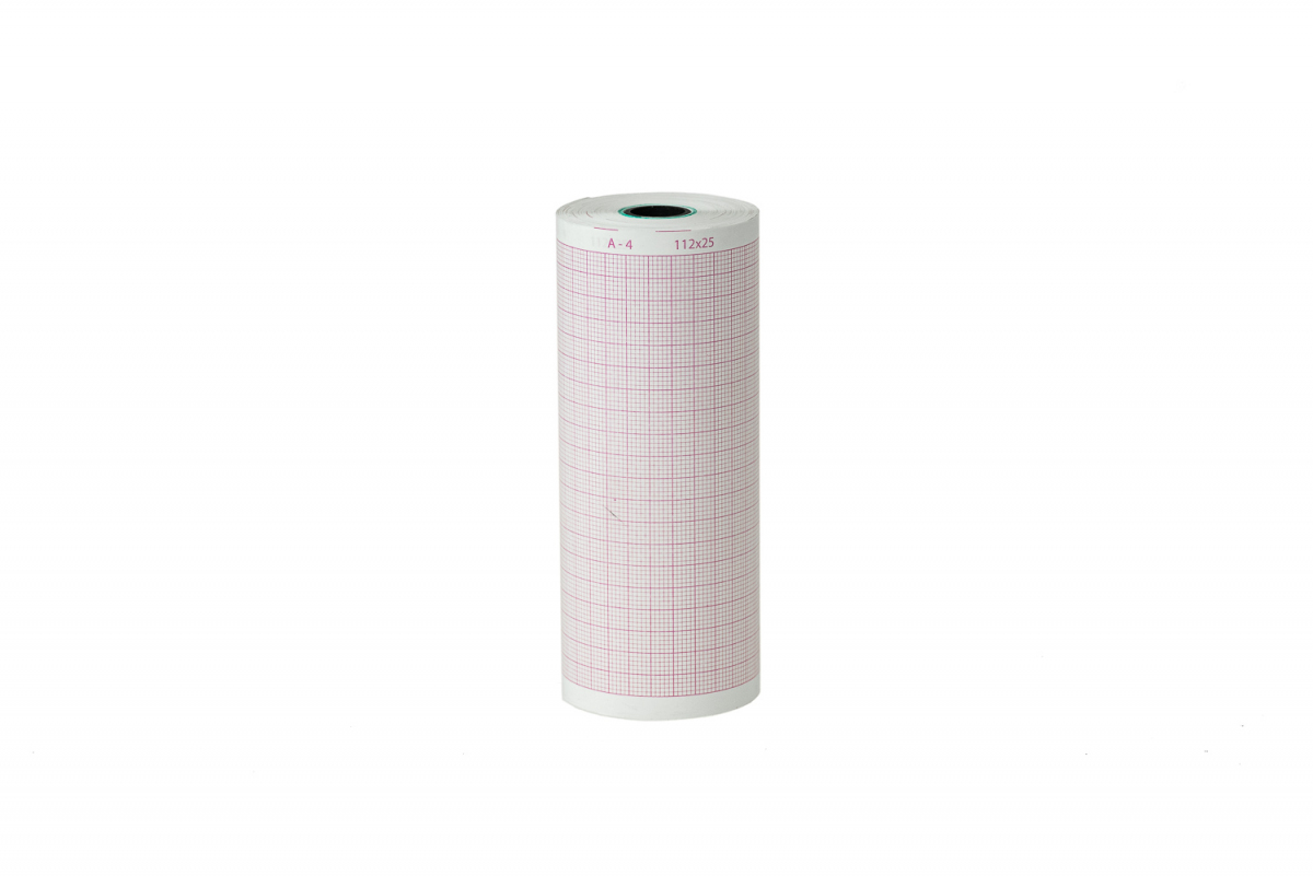 Papier EKG do Aspel AsCard A4, 112 mm x 25 m, 1 szt.