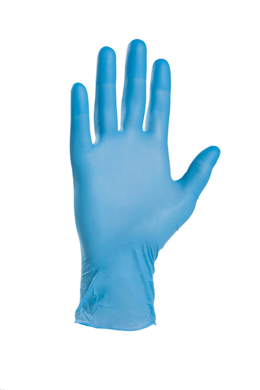 Rękawiczki nitrylowe niebieskie Master Glove Nitrile PF Simple L, IT, 1 opk. - 100 szt.