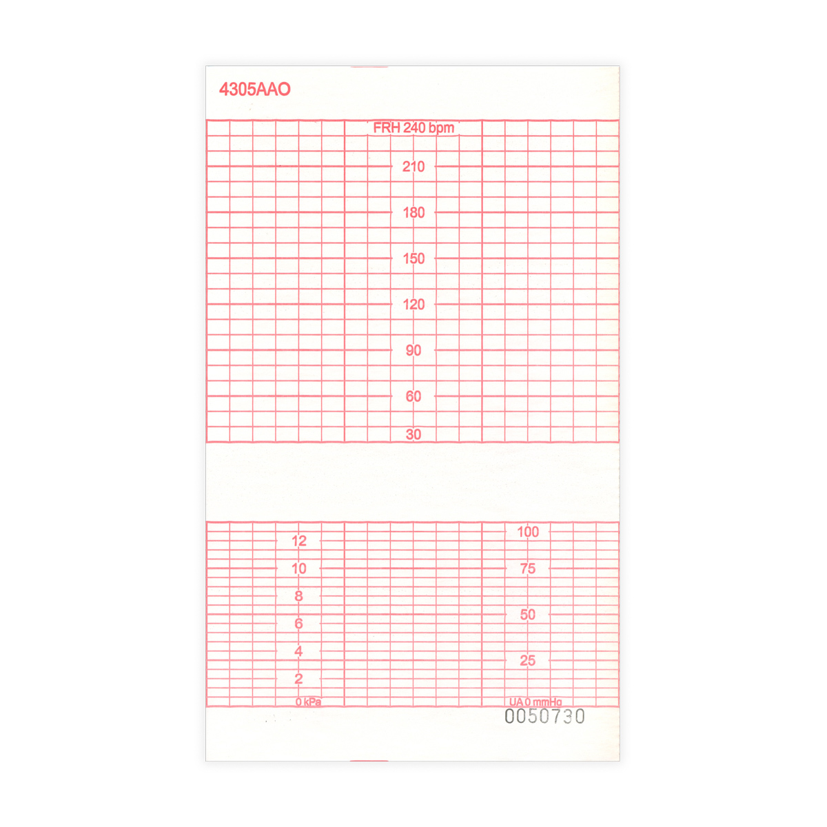Papier KTG do Corometrics 4305 AAO / CAO, 152 x 90 mm, 150 kartek, 1 szt.