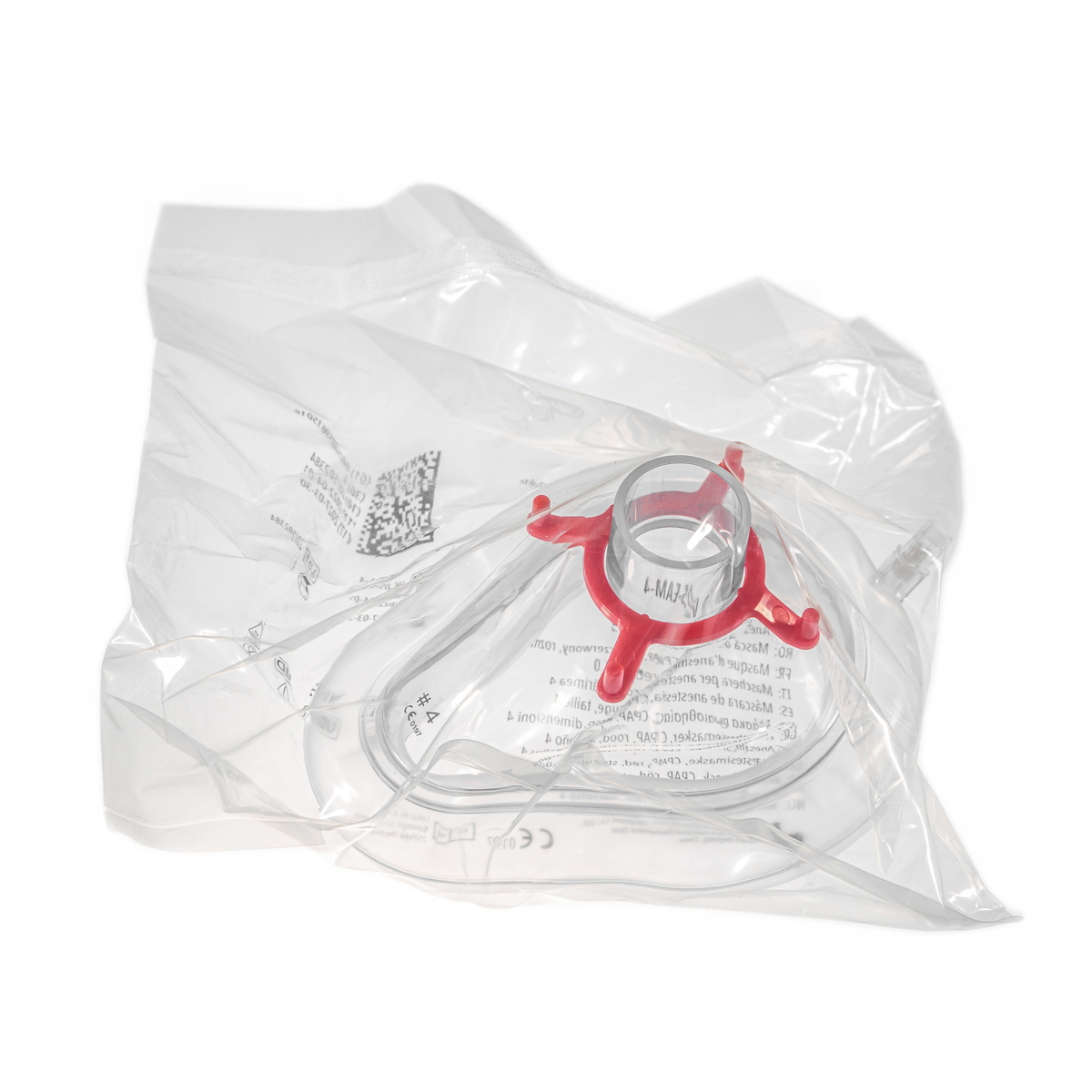 Maska anestetyczna, roz. 4, 1 szt.