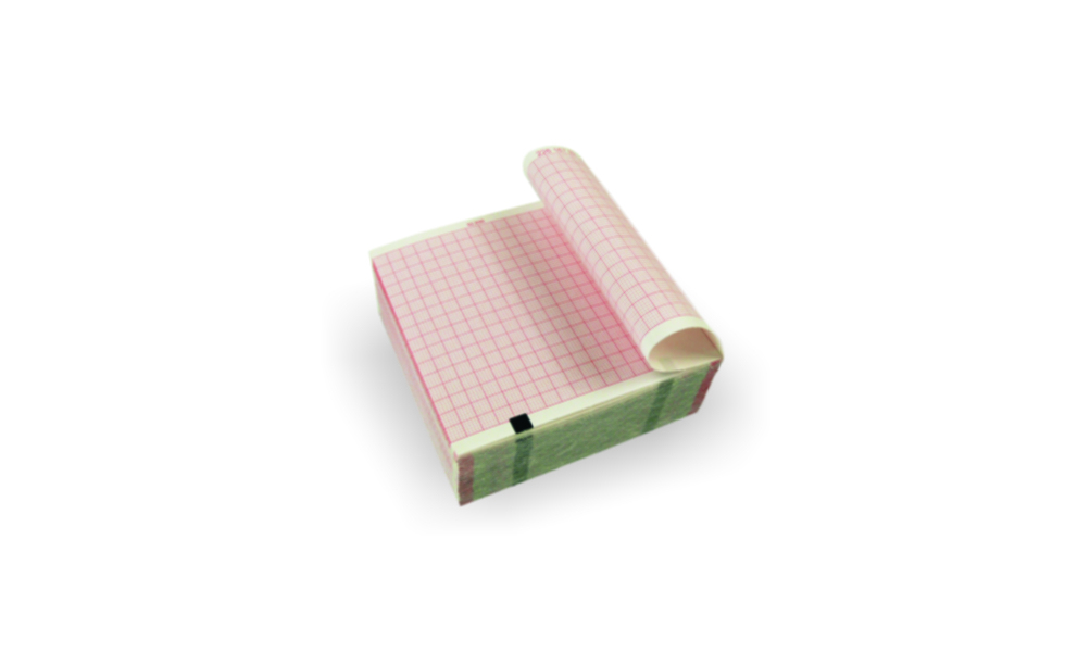 Papier EKG do GE Hellige Microsmart / MAC 500, 90 x 90 mm, 360 kartek, 1 szt.