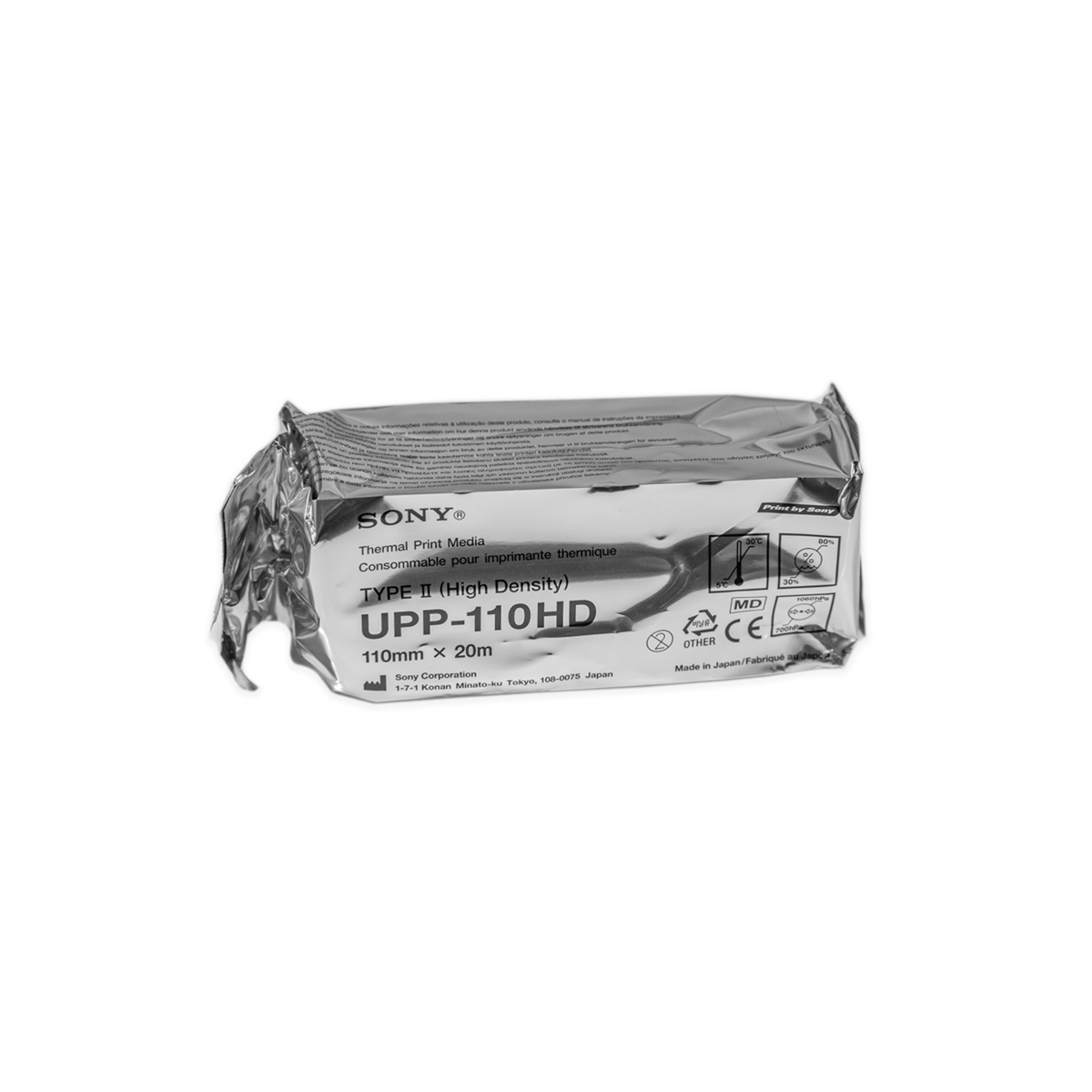 Papier USG SONY UPP-110HD, 110 mm x 20 m, 1 szt.