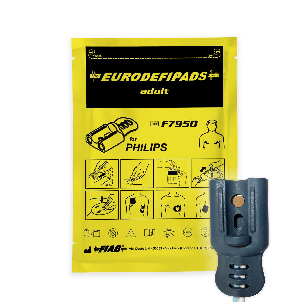 Elektrody do defibrylacji dla dorosłych, Philips, 1 opk.