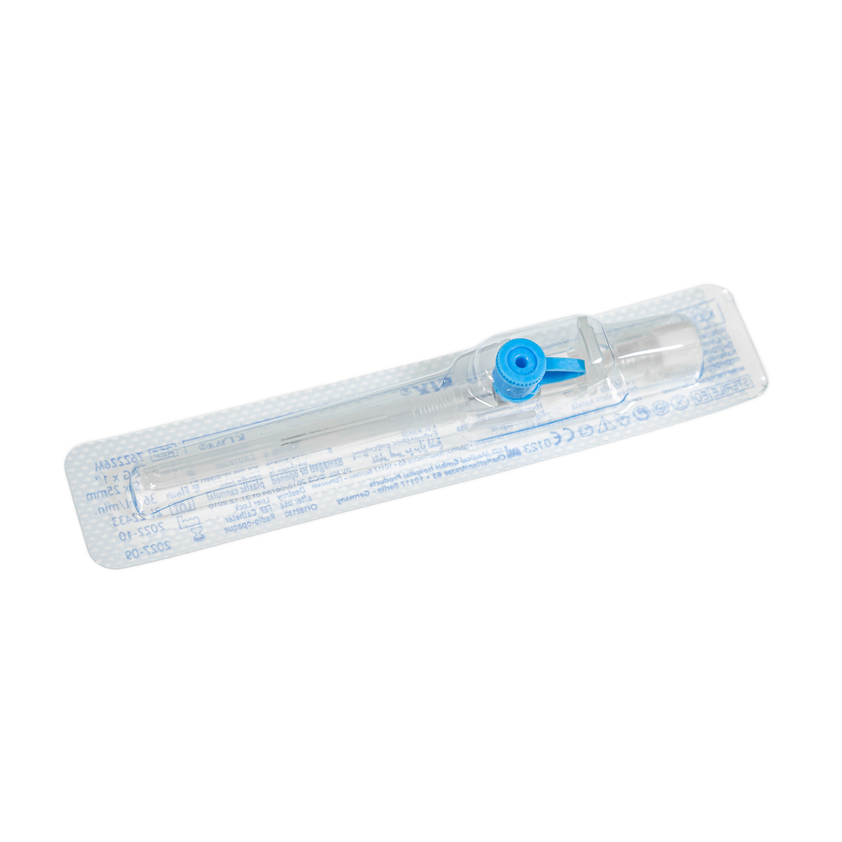 Kaniula dożylna z cewnikiem 22G 0.9 x 25 mm KD-Fix, 1 szt.