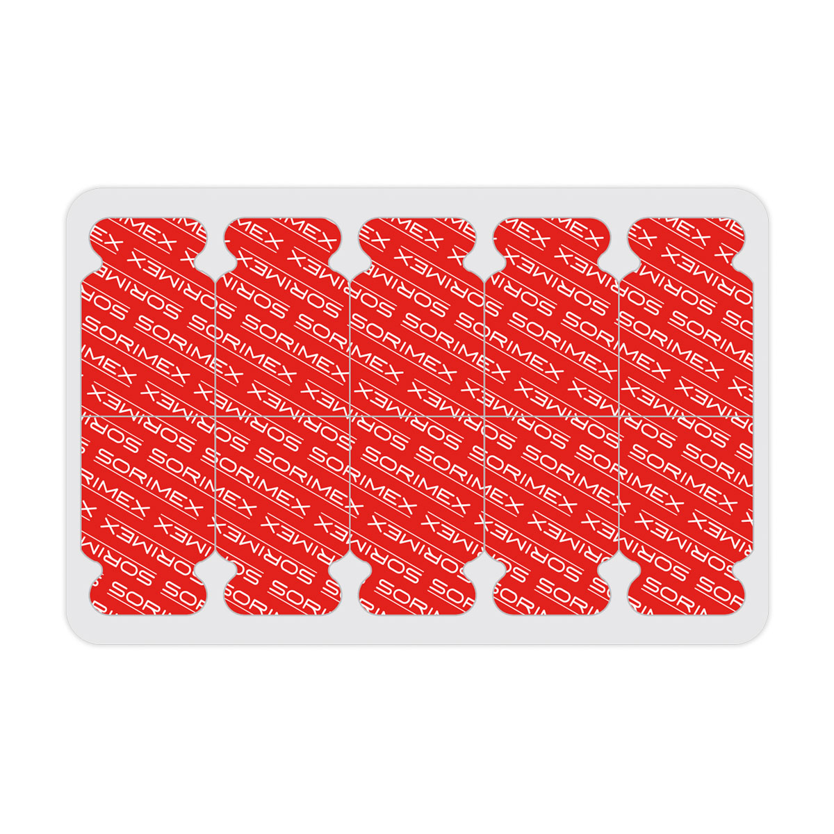 Elektrody EKG EK-T 3423SG TAB dla dorosłych, do RTG i MRI, PET, hydrożel, 34 x 23 mm, 1 opk. - 100 szt.