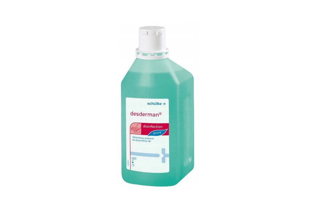 Płyn do dezynfekcji rąk schulke desderman pure, 1 L, butelka