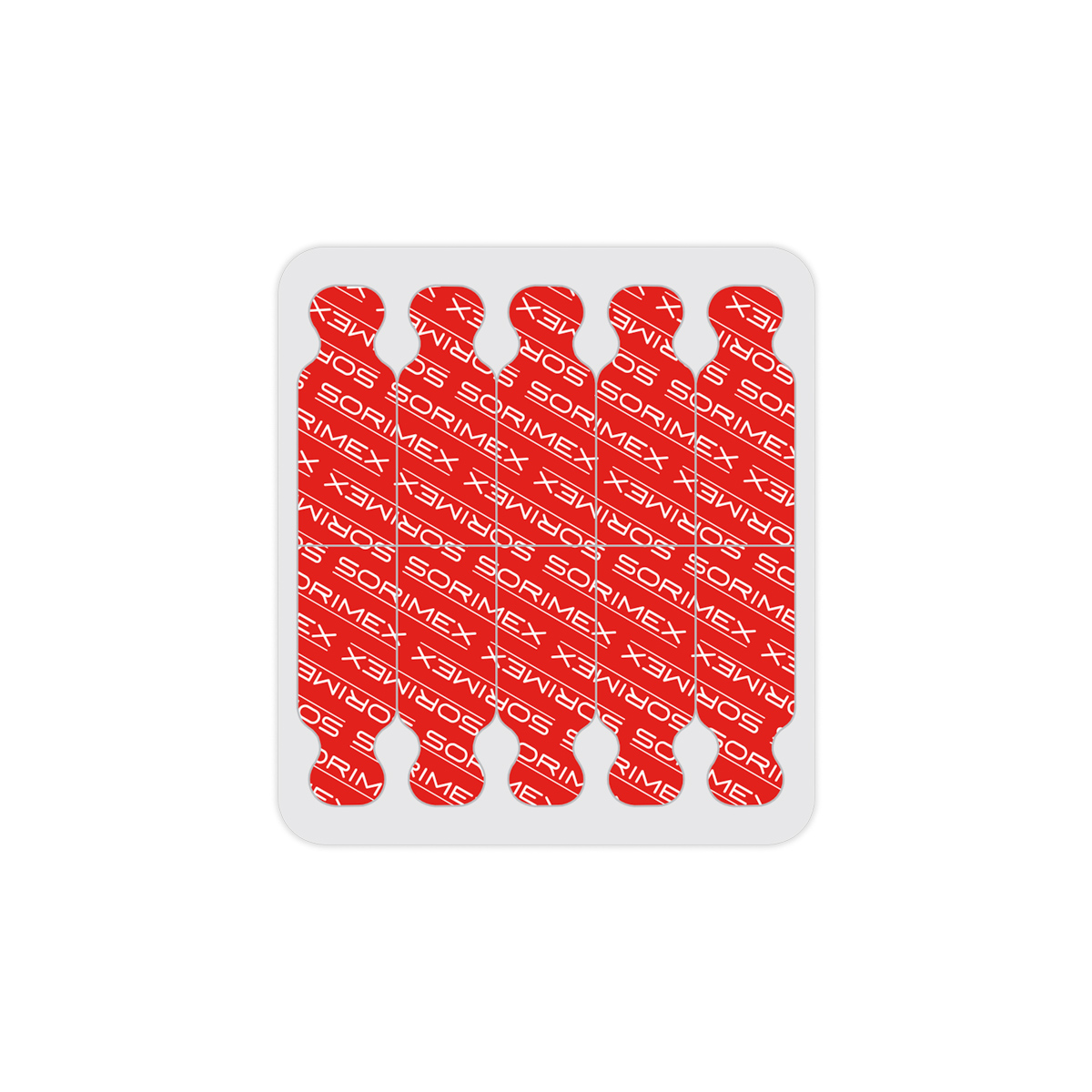 Elektrody EKG EK-T 3413SG TAB dla dzieci, do RTG i MRI, PET, hydrożel, 34 x 13 mm, 1 opk. - 100 szt.