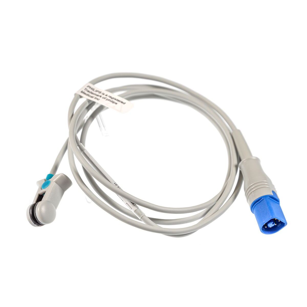 Czujnik SpO2 w.u. do Philips, klips na ucho dla dorosłych, dł. 1,5 m, 1 szt.