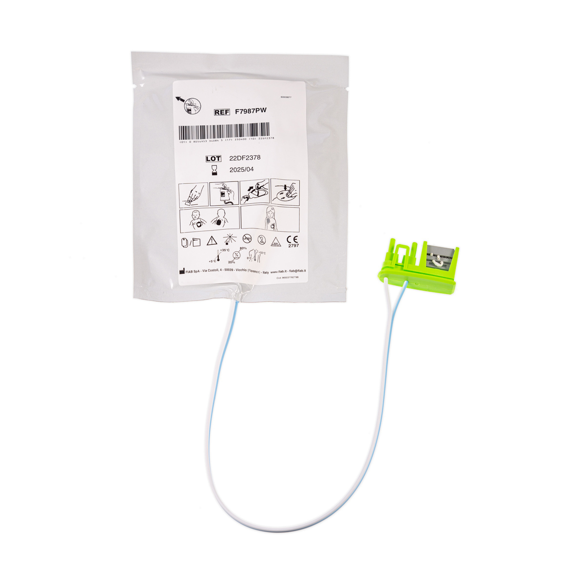 Elektrody do defibrylacji z kablem na zewnątrz dla dzieci, Zoll Medical AED, 1 opk.