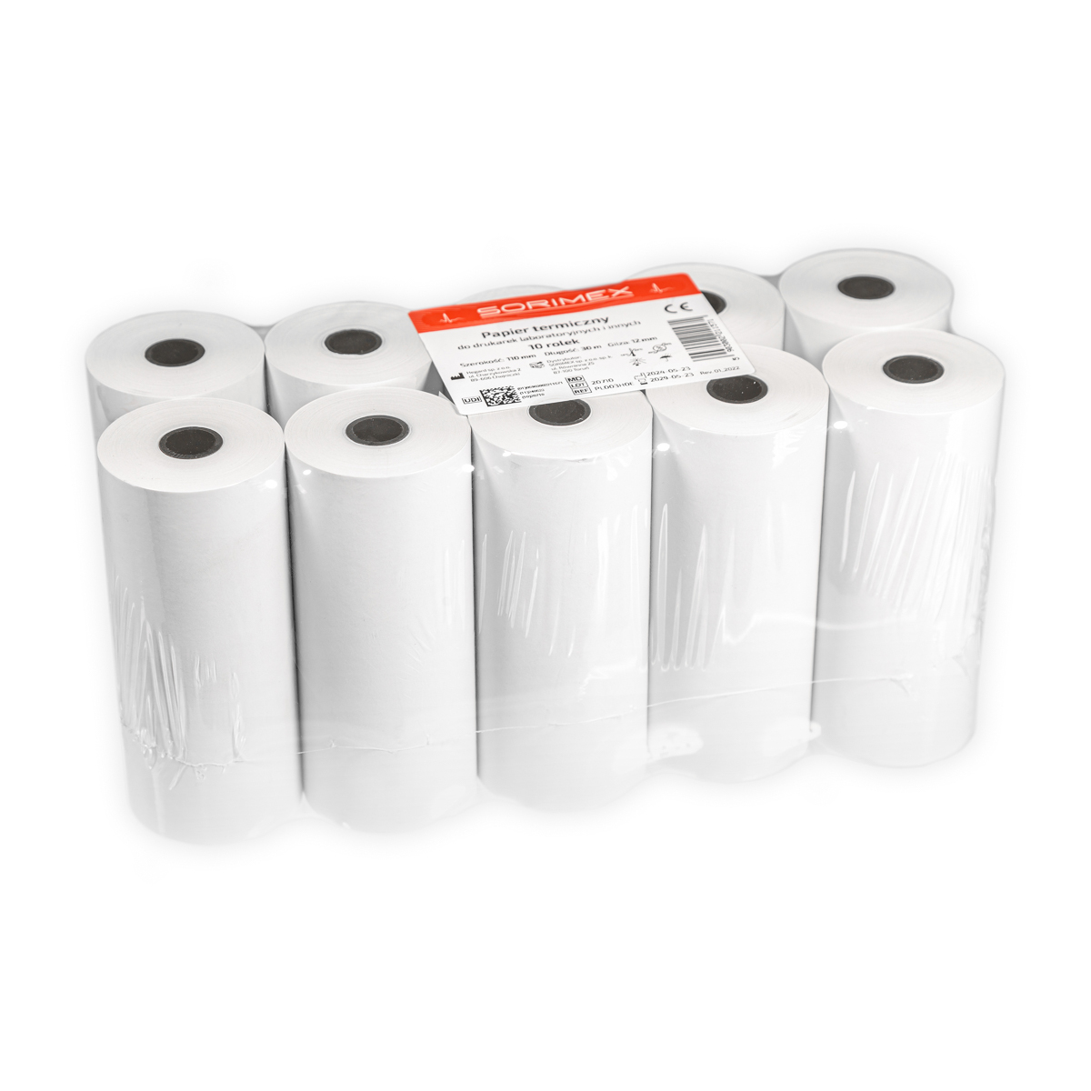 Papier do drukarki laboratoryjnej, 110x30, 1opk-10szt.