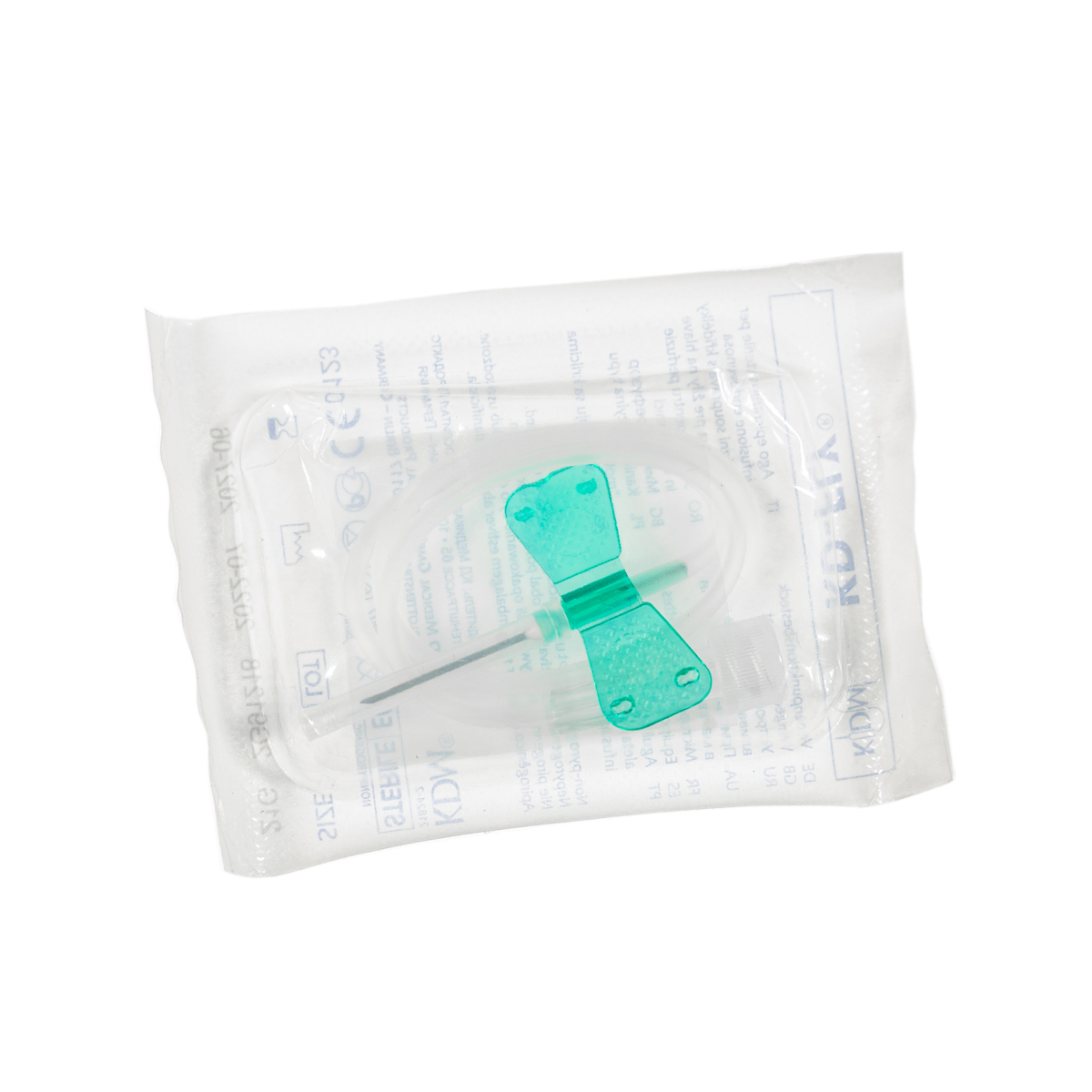 Igła typu motylek 21G 0.8 x 19 mm KD-Fly, 1 szt.