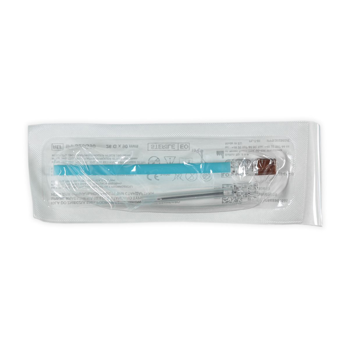 Igła do znieczuleń podpajęczynówkowych Standard 26G x 90 mm z igłą prowadzącą 20G x 38 mm Balton, 1 szt.