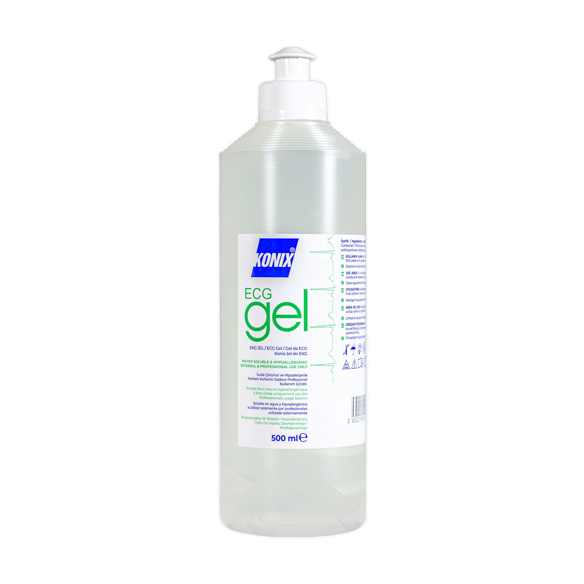 Żel do EKG Konix, 500 ml, 1 szt.