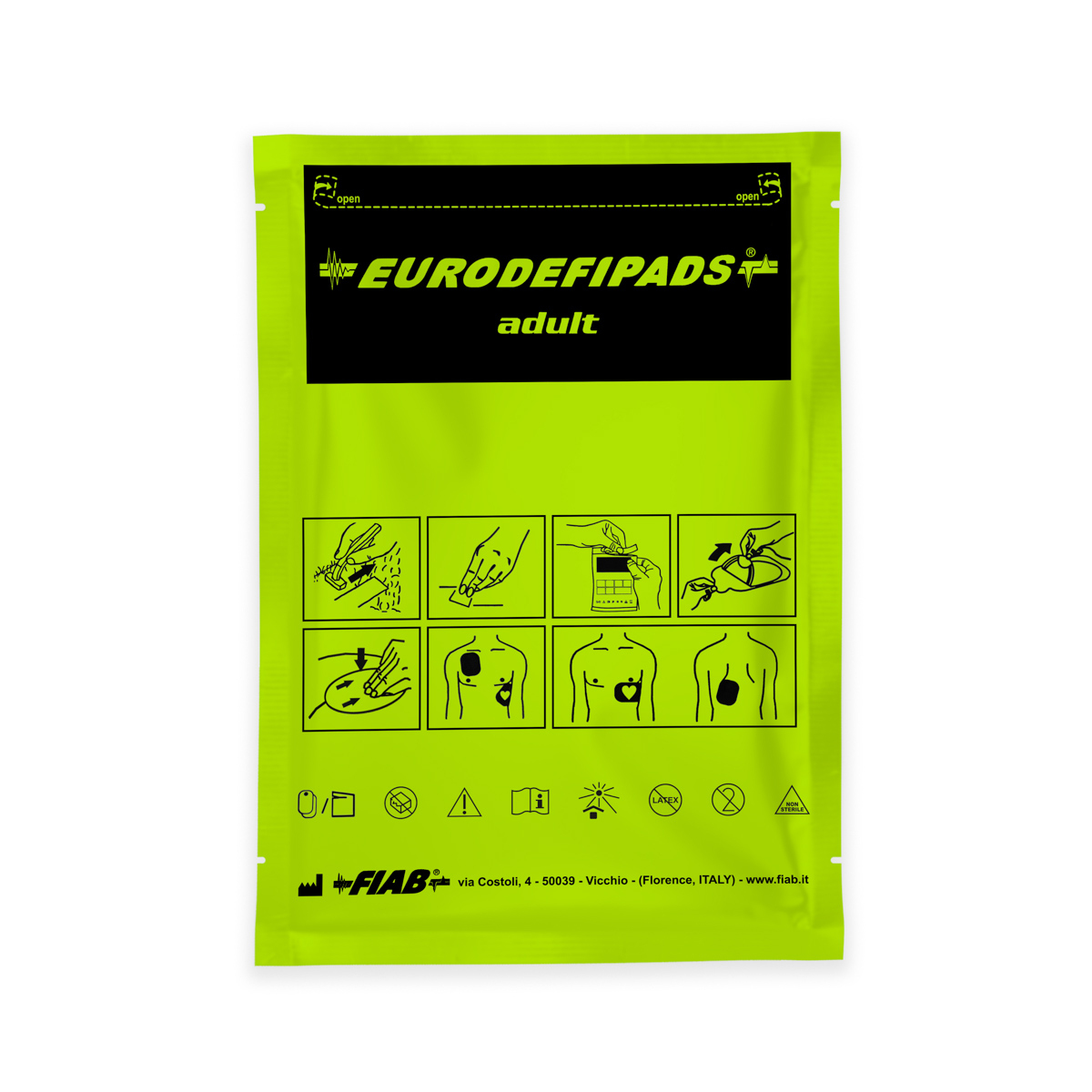 Elektrody do defibrylacji dla dorosłych, Corpuls 3, 1 opk.