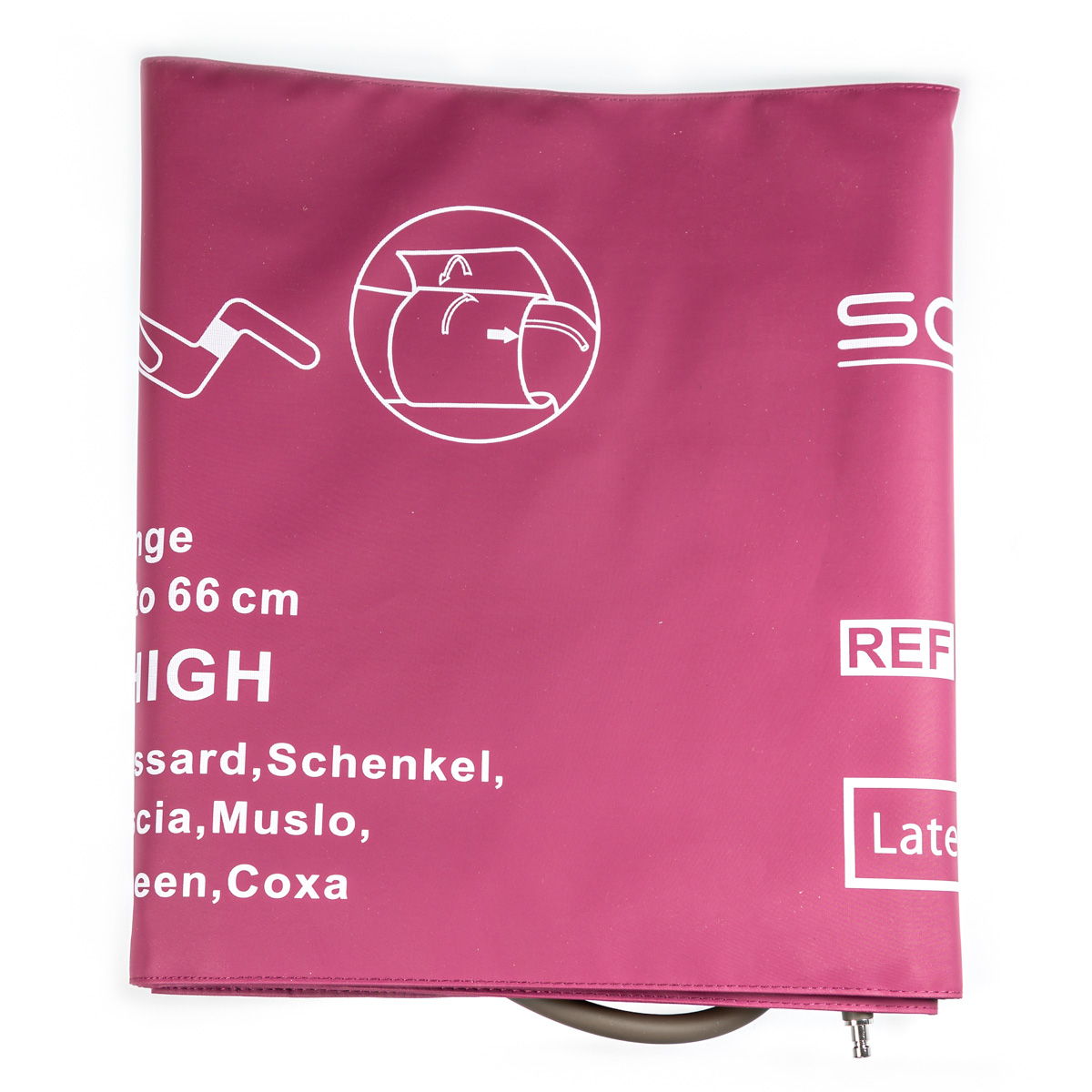 Mankiet NIBP do pomiaru ciśnienia w.u., na na udo, 46 - 66 cm, 1-żyłowy, 1 szt.