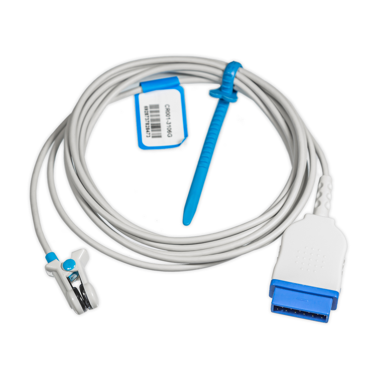 Czujnik SpO2 w.u. do GE Datex Ohmeda, klips na ucho dla dorosłych, dł. 3 m, 1 szt.