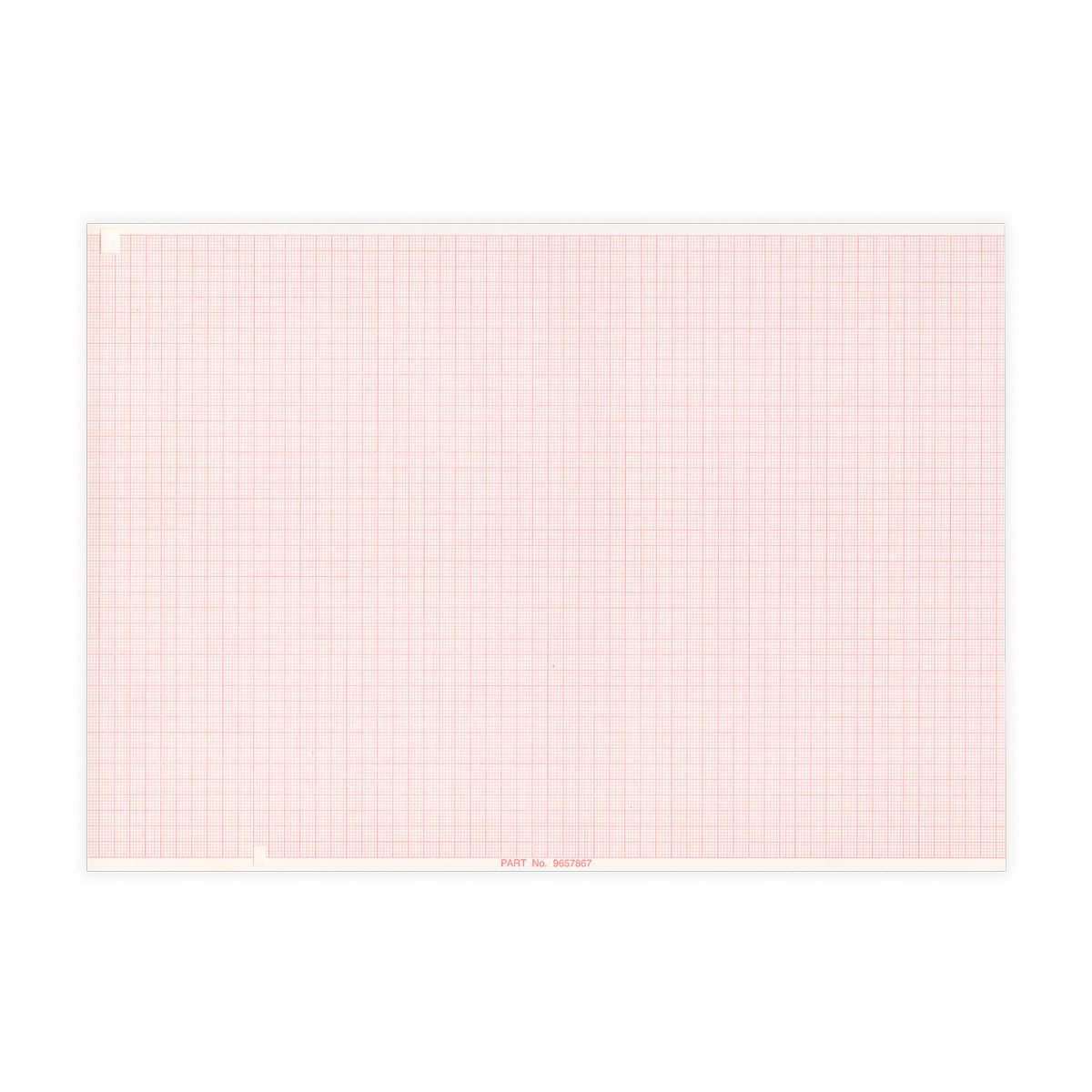 Papier EKG do Siemens Burdick Megacard E100E / E350, 210 x 300 mm, 200 kartek, 1 szt.