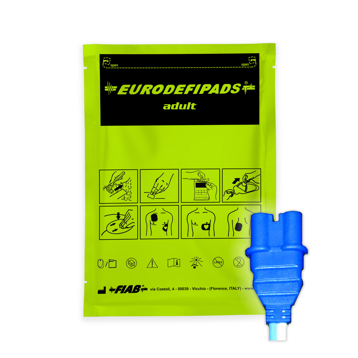 Elektrody do defibrylacji dla dorosłych, Schiller, 1 opk.