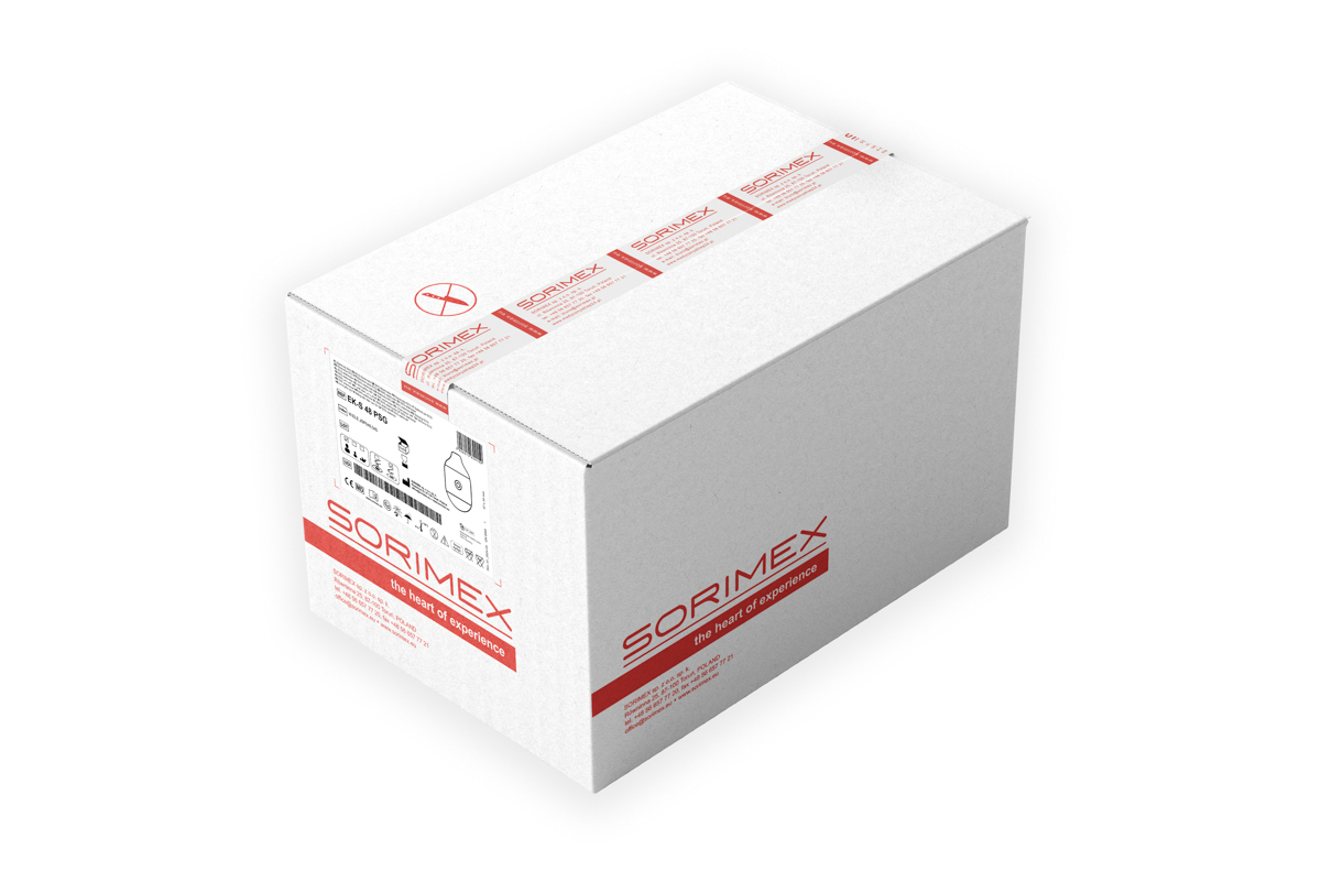 Elektrody EKG EK-S 48 PSG, pianka, żel stały, 57 x 34 mm, 1 opk. - 50 szt.