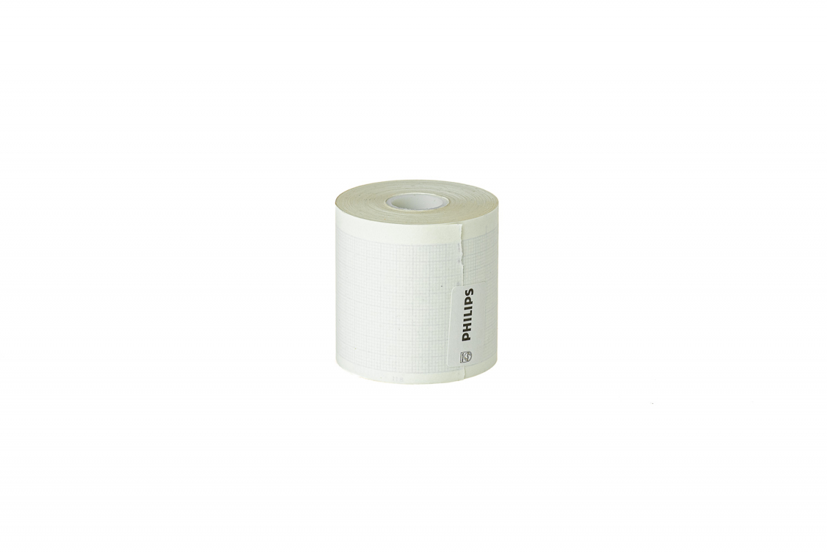 Papier EKG do defibrylatora Philips HeartStart MRx M3535A, 50 mm x 30.5m, oryginalny, 1 szt.