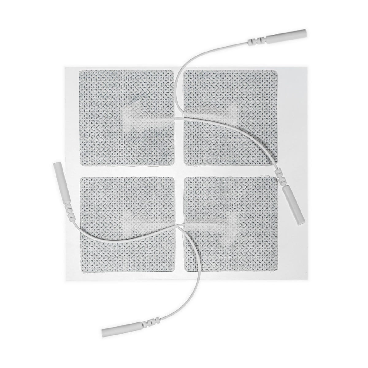 Elektrody włókninowe z przewodem do elektroterapii TENS/EMS, 50 x 50 mm, 1 opk. - 4 szt.