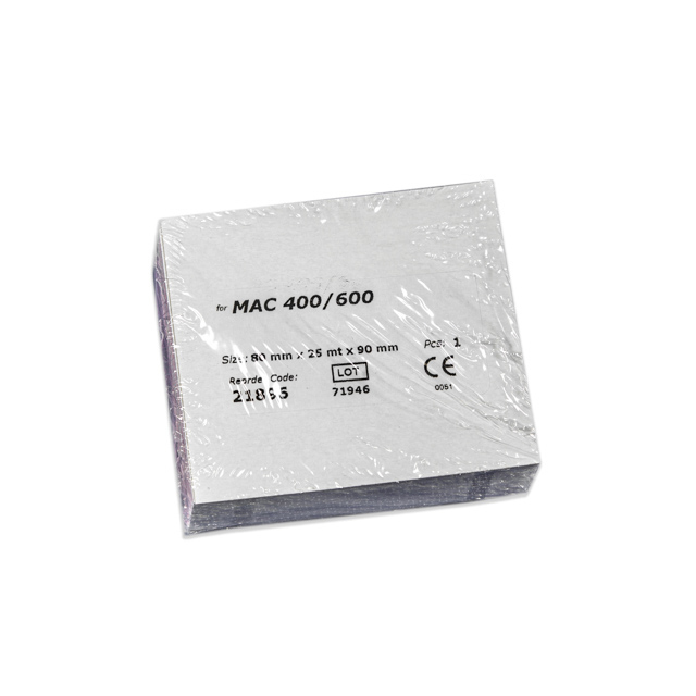 Papier EKG do GE Hellige MAC 400 / 600, 80 x 90 mm, 280 kartek, 1 szt.