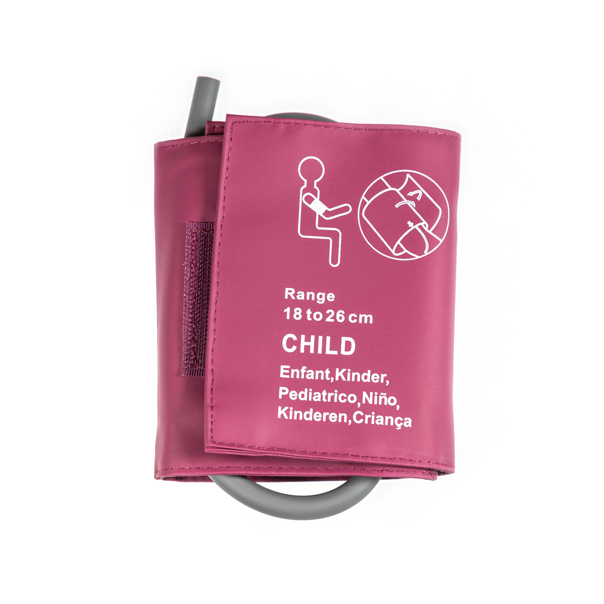 Mankiet NIBP do pomiaru ciśnienia w.u., dla dzieci, 18 - 26 cm, 1-żyłowy, 1 szt.