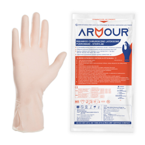 Rękawiczki chirurgiczne pudrowane Armour 6.0, 1 opk. - 1 para