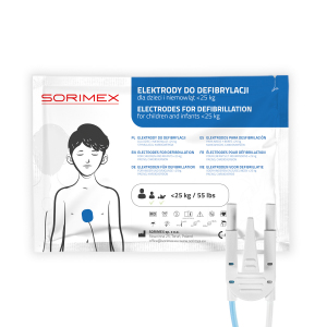 Elektrody do defibrylacji dla dzieci, Zoll Medical, SORIMEX, dł. 120 cm, 1 opk.