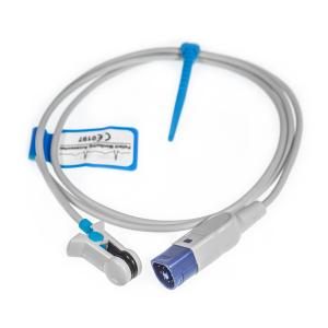 Czujnik SpO2 w.u. do Philips M1194A, klips na ucho dla dorosłych, dł. 1 m, 1 szt.